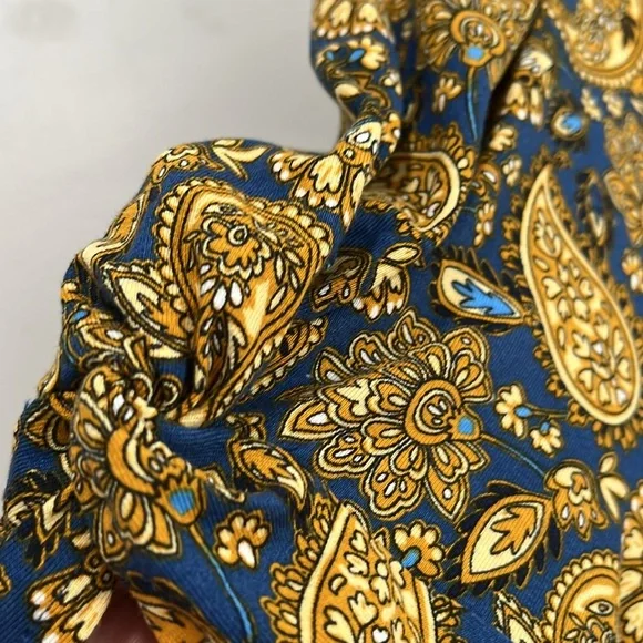 BODEN Short Sleeve Paisley Print Dress, Size 12, NWT - Picture 8 of 15